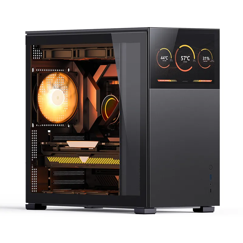 Jonsbo D41 STD SCREEN Midi-Tower Case with window, Black - Multitronic